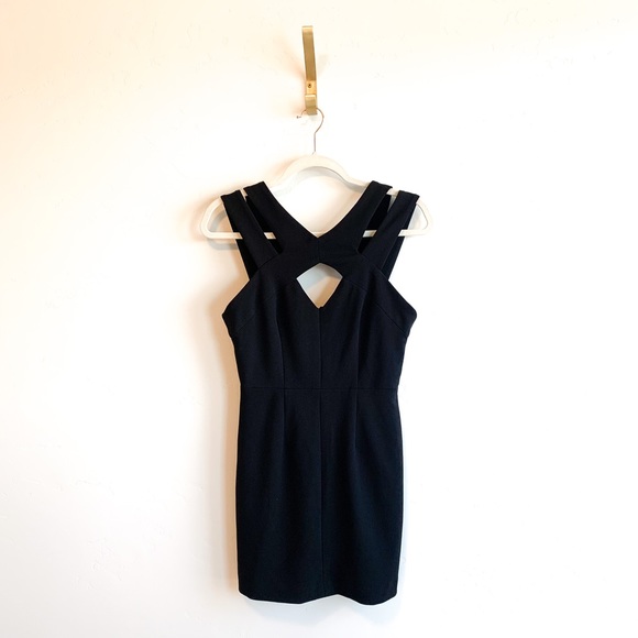 Betsey Johnson Dresses & Skirts - Betsey Johnson Black Strappy Cutout Dress